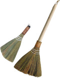 BESPORTBLE 2pcs Soft Brooms with Removable Handle Household Cleaning Brushes for Indoor Outdoor Use Versatile Desktop Dust Broom for Home Office Car Cleaning