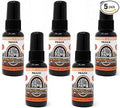 BluntPower (Peach 5 Pack) Concentrated Air Freshener - Premium Oil Based Air Freshener Spray For Home and Car - Long-Lasting Bathroom Spray Car Freshener &amp Odor Eliminator Spray