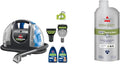 Bissell Little Green Pet Deluxe Portable Carpet Cleaner and Car/Auto Detailer 3353 + NEW BISSELL Little Green Pro Oxy Spot &amp Stain Super Concentrate Cleaning Formula for Portable Deep Cleaners