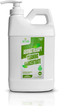 Naeterra Lemongrass Aromatherapy Cleaning Concentrate 64 oz - Natural All Purpose Multi Surface Cleaner - Plant Based Essential Oil Formula for Floors Glass &amp Granite - Pet Safe - Makes 24 Gallons