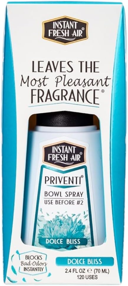 LUXURY BATHROOM FRESHNESS SET (2 Seconda 1 Priventi 1 Primiera).