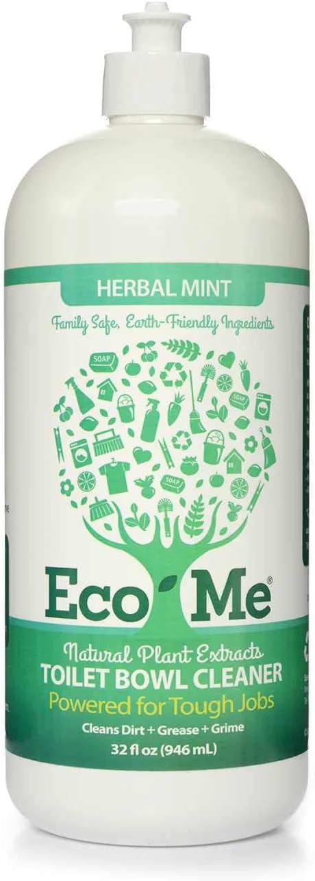 ECO-ME TOILET CLEANERHERBL MINT 32 FZ CASE_6