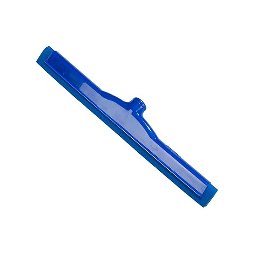 SPARTA 4156714 Plastic Double Foam Squeegee Commercial Squeegee With Durable Contruction For Cleaning Commercial Residential 18 Inches Blue