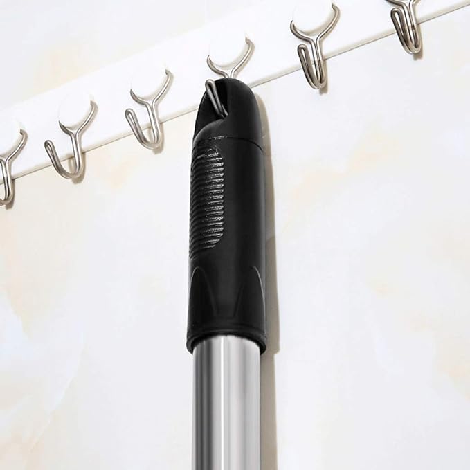 Microfiber Hardwood Floor Mop Stainless Steel Handle and Extensionfor Home Kitchen and All Surfaces