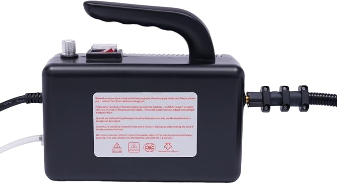 High Pressure Steam Cleaner1700W Handheld Multi-Surface Natural Steam Cleaner Portable Steamer Machine High Pressure Temperature Steam Cleaning Machine for CommercialHome Use