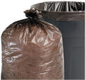 Stout : Total Recycled Content Trash Bags 60 Gallon 1.5mil 43 x 49 Brown 100/ctn -:- Sold as 2 Packs of - 100 - / - Total of 200 Each