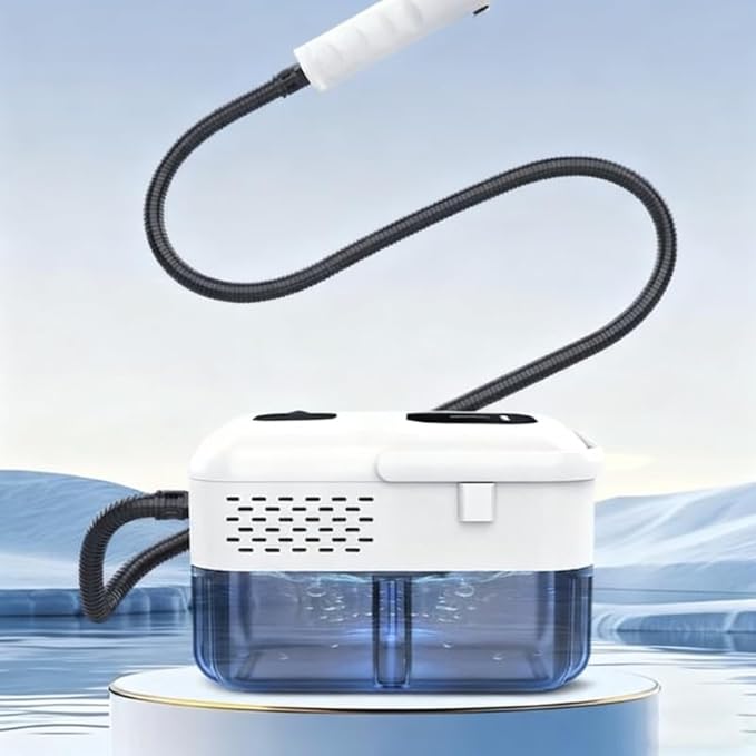 Handheld Steam Cleaner 1500W High-Pressure Steamer for Cleaning 1-99 Min Timer &amp 6 Steam Settings 1.2L Capacity with Brush Heads Ideal for Kitchen Bathroom Tile and Car Interior