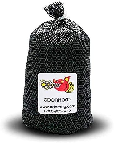 OdorHog Metal Cap Clamp On Vent Stack Pipe Filter 6 Black ABS Removes Outdoor Septic and Sewer Odor Problems