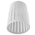ABOOFAN Thick Hollow-Out Trash Can Small Waste Basket for Office Bathroom Kitchen Living Portable Lidless Recycle Bin Decorative Wastebasket for Home Use