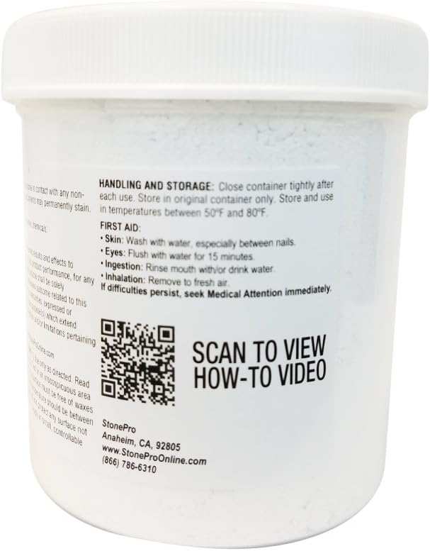 Stone Pro Granite Polishing Powder Pro Shine 1 Pound - Light