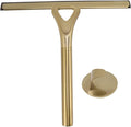 Stainless Steel Shower Squeegee Multi-Purpose Window Cleaning Tool 8.9in Stainless Steel Squeegee with Hook for Bathroom Mirror Tile Wall Car  and Household Use