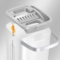 360° Rotatable Adjustable Cleaning Mop Spin Floor Microfiber Stainless Steel House Accessories