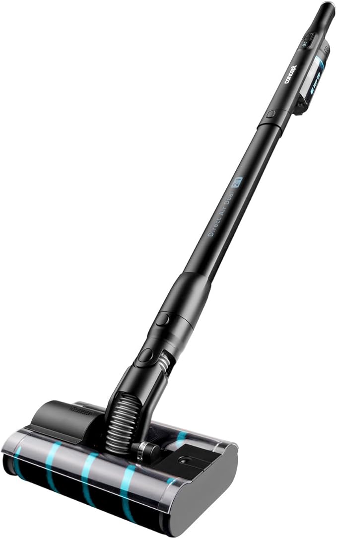 CONCEPT Direct Air Dual 14.8V VP4520 Battery Vacuum Cleaner 14.8V Standing with BLDC Motor Dual Turbo Brush and HEPA H13 Filter