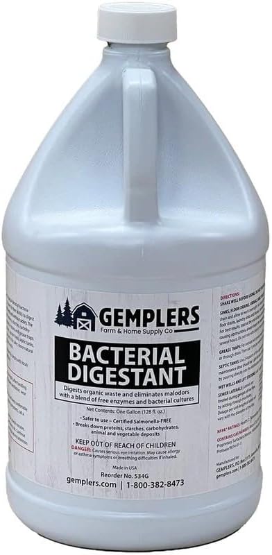 Gemplers Extra Strong All-Natural Bacterial Digestant - 1 Gallon