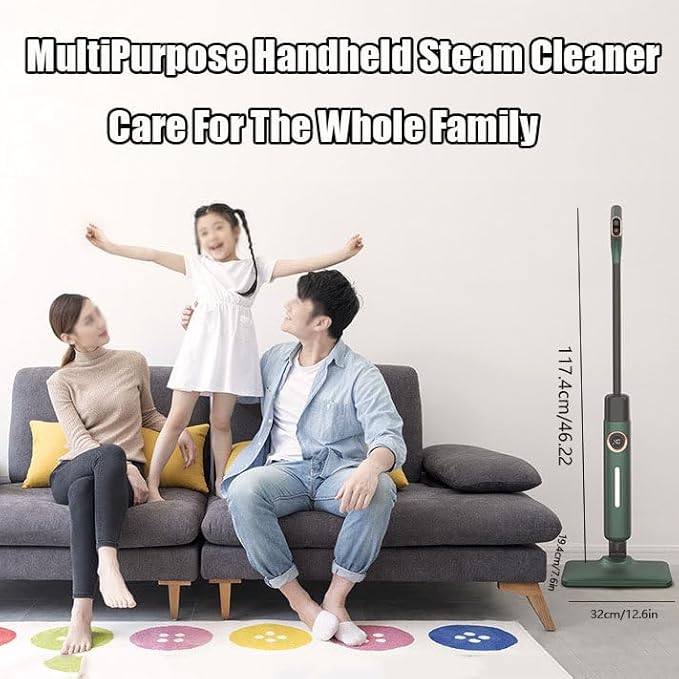 Steam Mop Hardwood Floor Steamer 500ml 1200w Handheld Steam Cleaner Steam Cleaner With 2 Steam Modes15s Fast Heat-Up For Carpet Tile Flooring Marble Cleaning Whole Home UseBlue