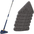 360° Rotating Triangle Mop Imitation Spin Hand Free Hand Washing Mop New Triangle Spin Home Water Butterfly Rotating 12027(Z)