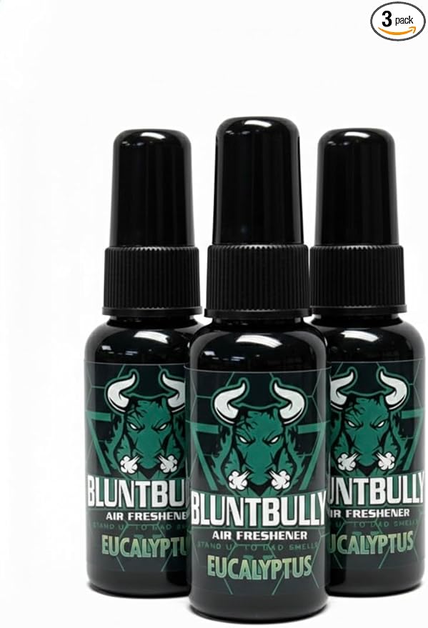 Air Freshener (Eucalyptus) (3 Pack) Premium Oil Based Air Freshener Spray. Long-Lasting Room Bathroom Office &amp Car Scent | Eliminates Odors from Smoke Pets &amp More