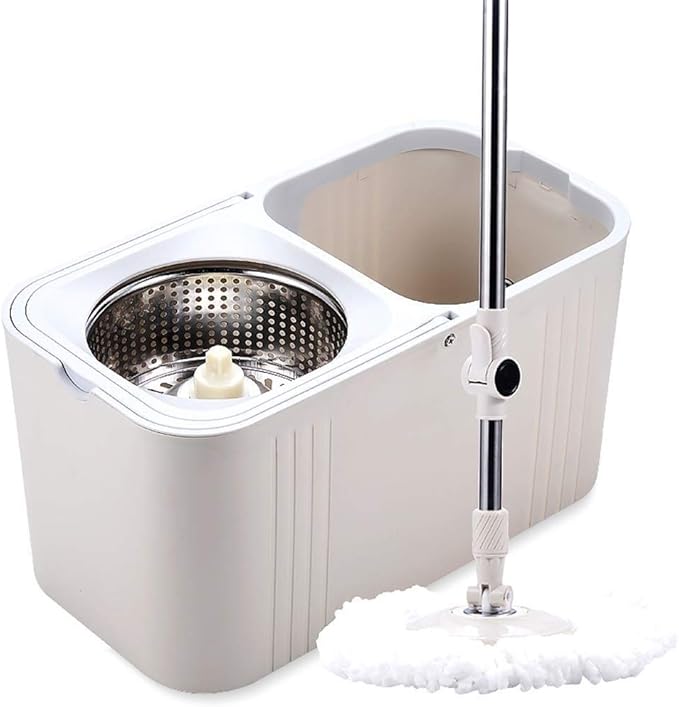 Microfiber Mop Floor Cleaning System-Washable Pads for Hardwood Laminate and Tile with Soft Padding and Handles Suitable for Wood Walls Kitchens