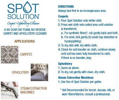 Carpet &amp Upholstery Cleaner Bundle- Effective Cleaning Stain and Odor Removal - Compatible with All Types of Carpets Easy to Use &amp Convenient for Professional Cleaning