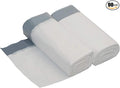 Besli 10 Gallon DrawString Strong Trash Bag Garbage Bag (10 Gallon(90 Bags) White)