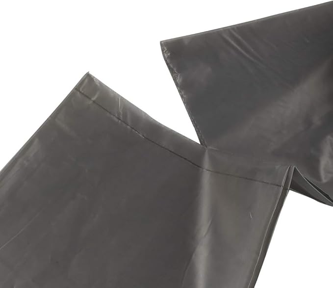 18 Gallon Large Kitchen Trash Bag Gray 100 Counts