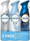 Generic F.e.b.r.e.z.e Air Variety Pack - 3pk (Mist Variety Pack) 1.65 Pound (Pack of 1) Clear