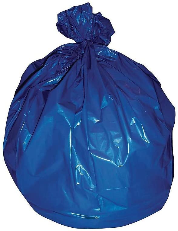 Saalfeld Blue Trash Bag Liner 30X43 1.3Ml 20-30 Gallon - Case of 200 - Model a6043px