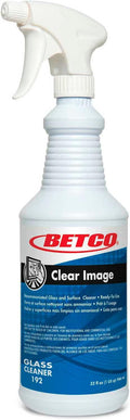 Clear Image Glass and Surface Cleaner Rain Fresh Scent 32 oz Bottle 12/Carton