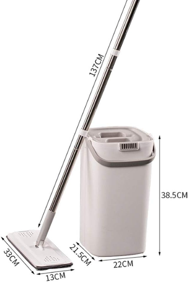 2020 Latest Mop Set Hands Free Wash Cleaning Tools Floor Cleaner Microfiber Mops with Bucket Kitchen Clean Flat Squeeze