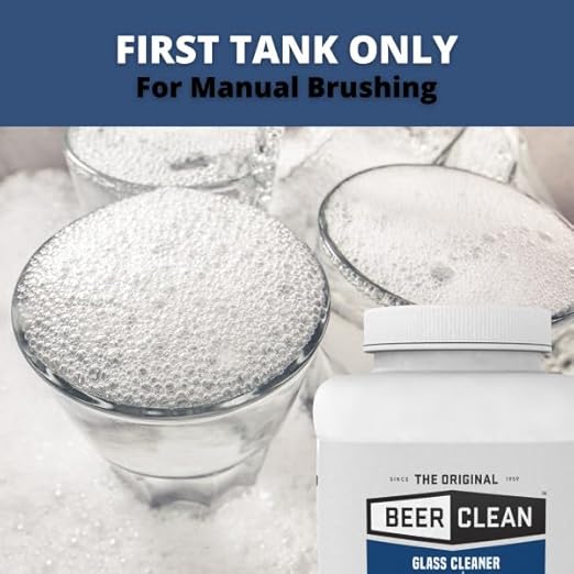 Diversey Beer Clean Glass Cleaner Unscented Powder 4 Lb. Container