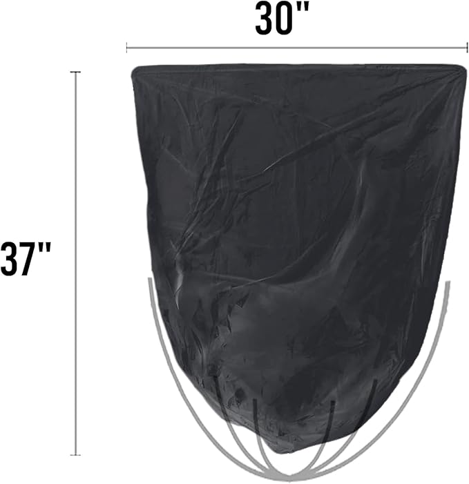 30 Gallon Trash Bags 250 Count Black Garbage bags Multi-purpose Trash Can Bin Liners for Bathroom Office Industrial Commercial Janitorial Municipal Recycling