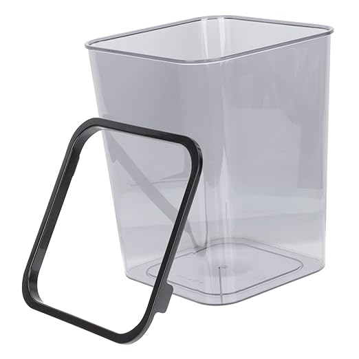 Happyyami Square Wastebasket Hidden Trash Can Decorative Trash Bin Garbage Container Waste Basket