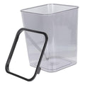 Happyyami Square Wastebasket Hidden Trash Can Decorative Trash Bin Garbage Container Waste Basket