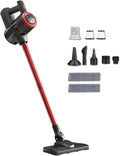 Lightweight and Versatile Wireless Vacuum Cleaner for Home 5 in 1 18Kpa 8000mah Battery Handheld Vacuum All in One Handheld Vacuum Cordless for Kitchen Bedroom Living RoomRed