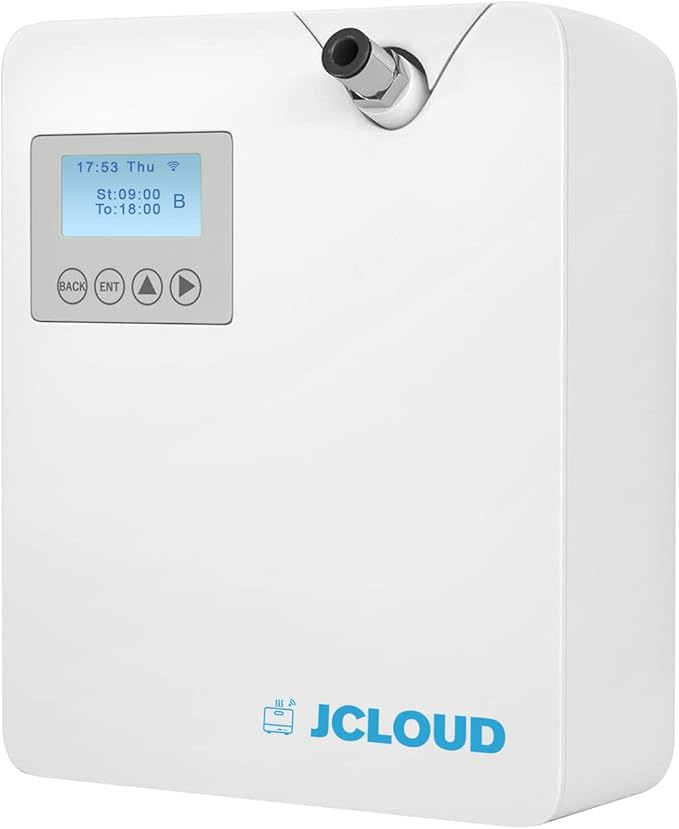 JCLOUD Smart Scent Air Machine with Cold-Air Tech for Home Hotel Scent Diffuser Waterless Essential Oil Diffuser 300ML HVAC Scent Diffuser for Essential Oils for Large Room Office Spa