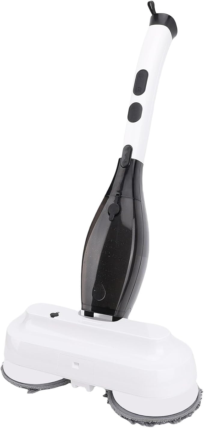 Zerodis 2 in 1 Electric Floor Scrubber Mop Dust Mops Handheld Floor Cleaner Machine with Water Spray 800Ml Water Container for Hardwood Tile Machine 2 in 1 Electric