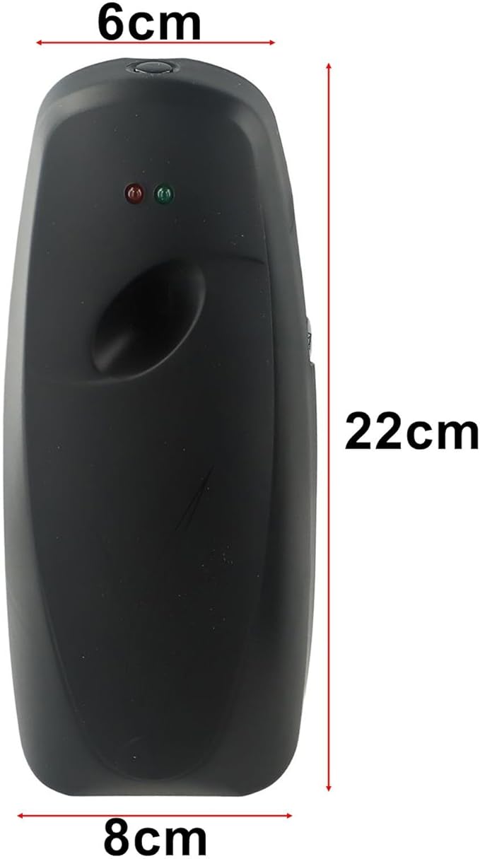 Intelligent Automatic Air Freshener Dispenser for 320ml Capacity Timed Spray Modes and Wall Mounted or Freestanding Design for Living Room Bedroom Bathroom Hotel