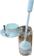 2PC Cup Brush Bottle Insulated CleaningSilicone(White B)