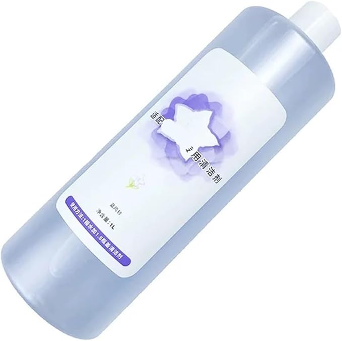 1L Cleaning FluidCompatible For Deebot Ozmo T20 N9＋T10 OMNI/T10 TURBO/X1 OMNI/X1 TURBO Floor Cleaning Solution Liquid(T20 T20 Pro T20 Max)