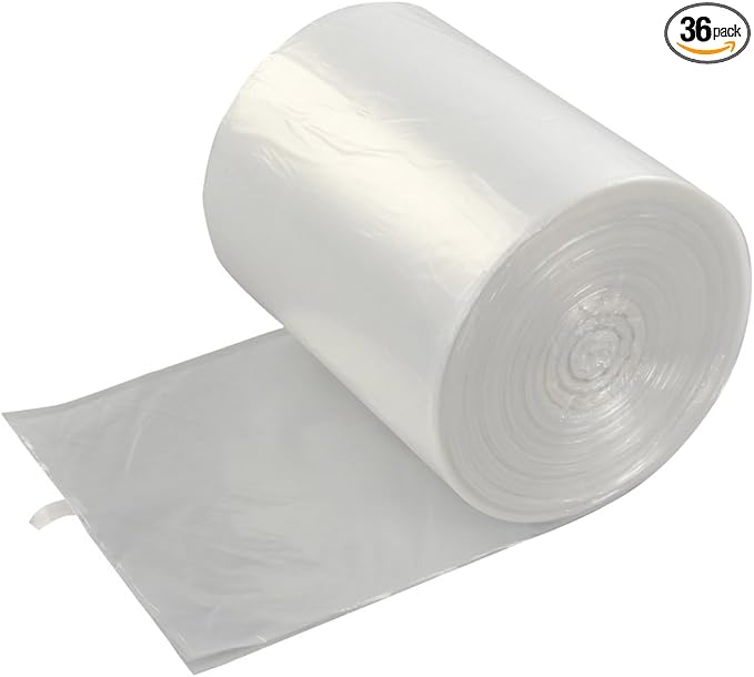 13 Gallon Clear Trash Bag 180 Counts