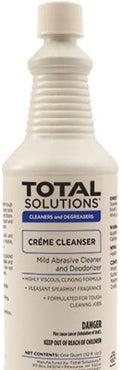 Creme Cleanser- A Mild Abrasive Cleanser with Pleasant Mint Fragrance for Tough Cleaning - 12 Quarts per Case