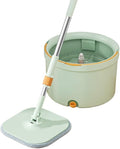 Hand Free Rotating Mop for Clean Water Separation Labor-Saving Flat for Household Use