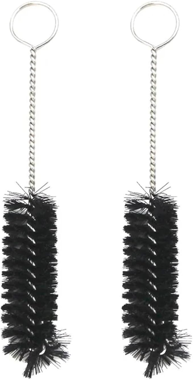 Nylon Tube Cleaning Brushes Set for Straws Bottles Keys(Small 10PCs)