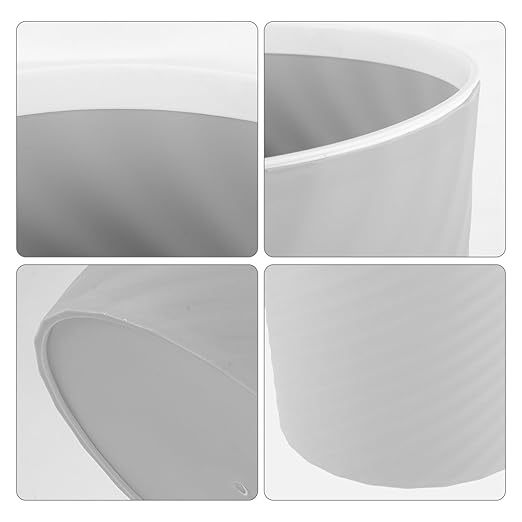 Alipis Plastic Wastebasket with Opening Sturdy Design for Home Office Versatile Litter Box for Compact Spaces for Bedrooms Bathrooms and Kitchens Great Housewarming