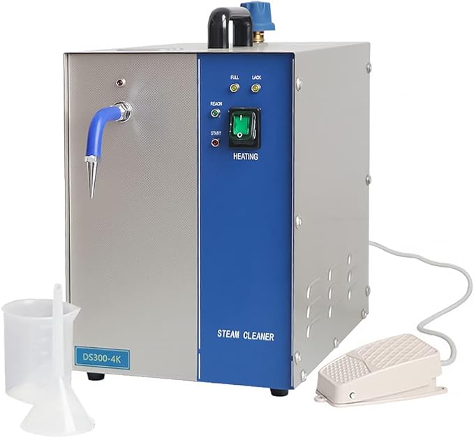 HNZXIB 3L Stainless Steel Jewelry Steam Cleaner 2200W Gold and Jewelry Cleaner Machine Goldsmith Equipment Tools