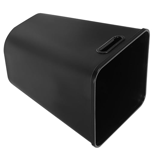 Creative Large Plastic Trash Can for Home Versatile Wastebasket for Bathroom Kitchen Bedroom and Living Room Clean Design for College and Beyond