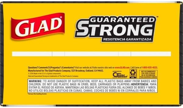 Glad Large Trash Drawstring Bags