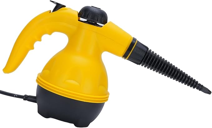 Handheld Steam Cleaner 1000W IPX4 Protecting Multipurpose Steam Cleaner for Home (US Plug 110V)