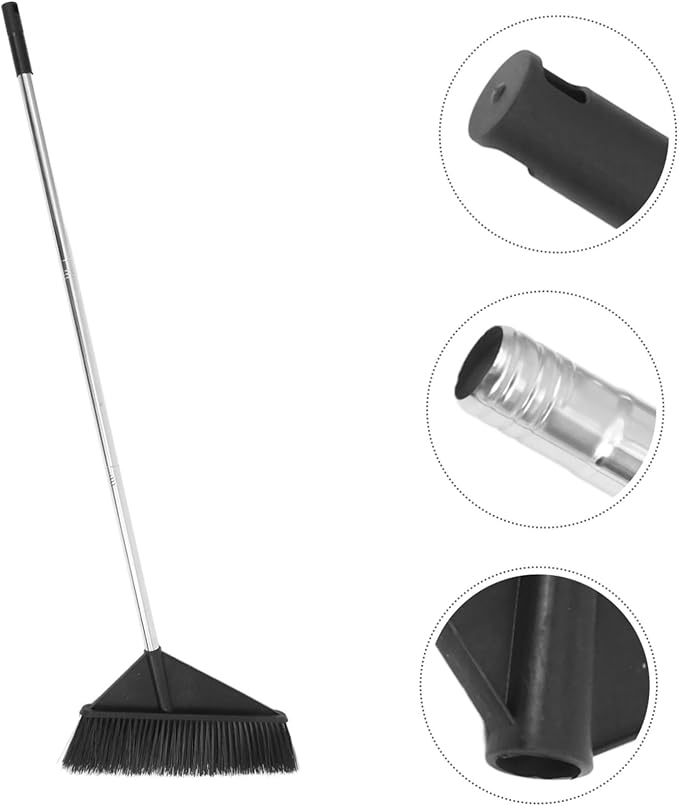 Wide Cleaning Broom Long Handle Scrub Broom for Outdoor and Indoor Household Cleaning Supply