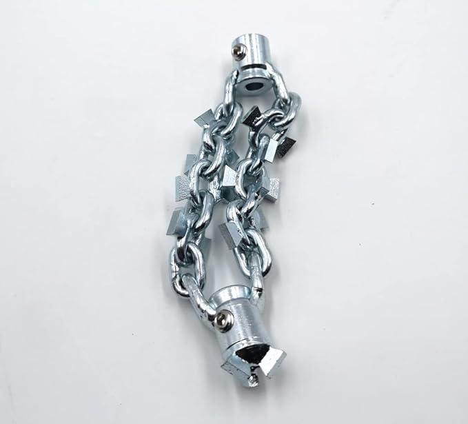 with drill-head drain clog remover DN65mm pipe cleaning cutter 6mm flexible shaft cable kitchen pipe unclog